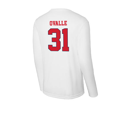Fresno State - NCAA Baseball : Barclay Ovalle - Activewear Long Sleeve T-Shirt-1
