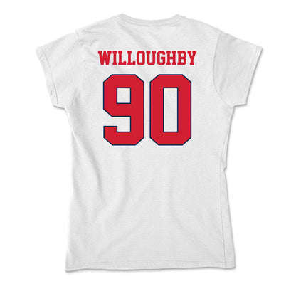 Fresno State - NCAA Football : Cooper Willoughby - Soft Style Women’s T-Shirt-1