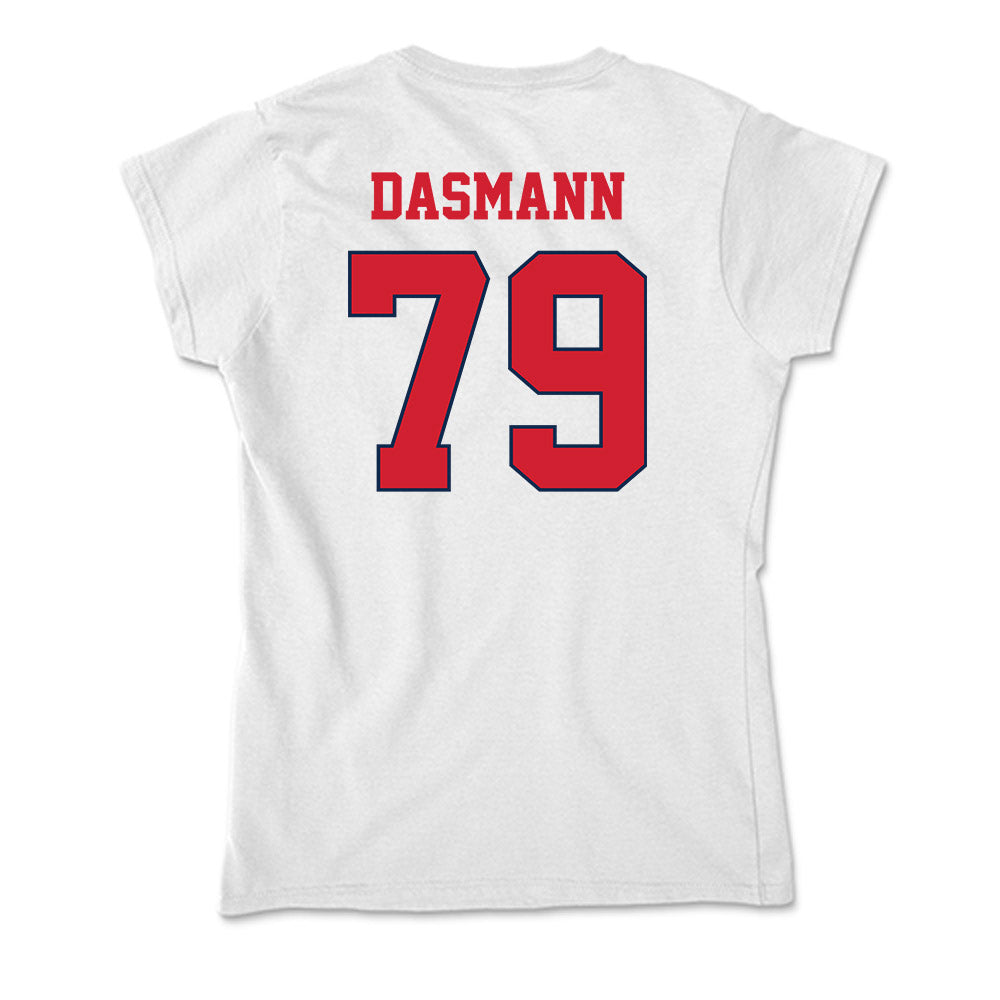 Fresno State - NCAA Football : Ethan Dasmann - Soft Style Women’s T-Shirt-1