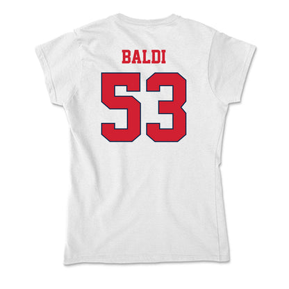 Fresno State - NCAA Football : Jack Baldi - Soft Style Women’s T-Shirt-1