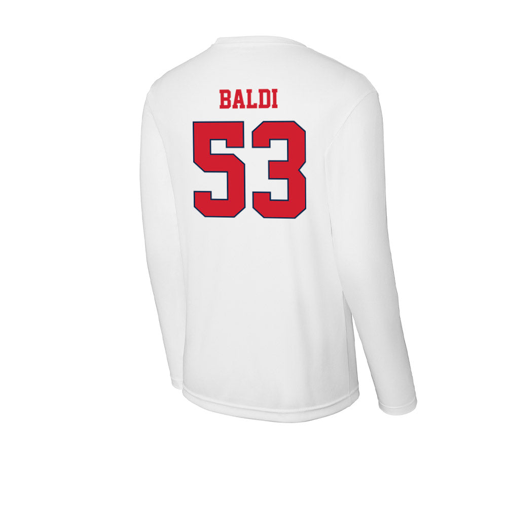 Fresno State - NCAA Football : Jack Baldi - Activewear Long Sleeve T-Shirt-1