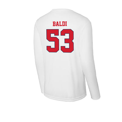 Fresno State - NCAA Football : Jack Baldi - Activewear Long Sleeve T-Shirt-1