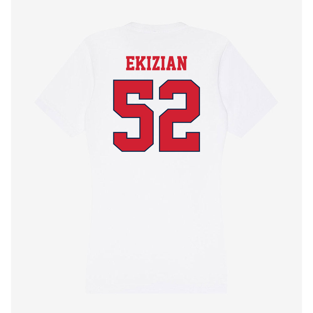 Fresno State - NCAA Baseball : Gavin Ekizian - Women's V-Neck T-Shirt-1