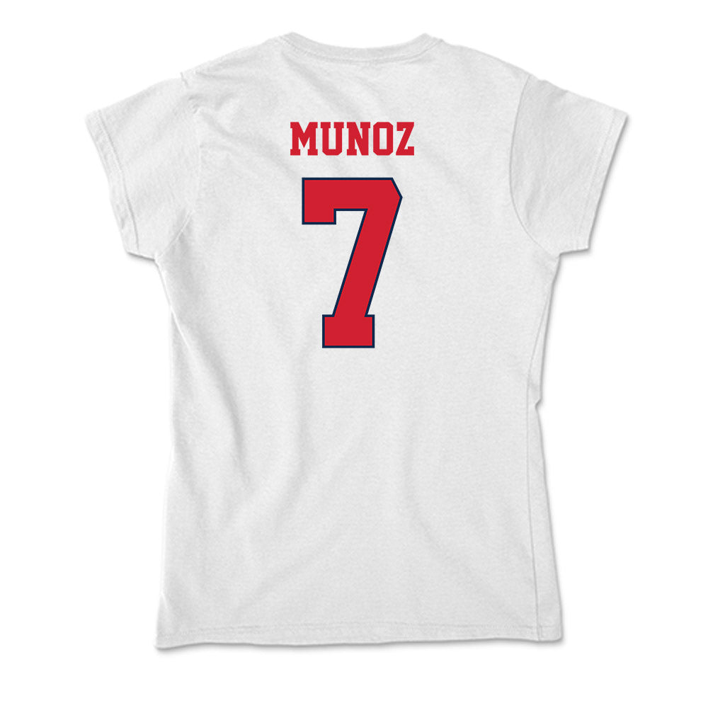 Fresno State - NCAA Baseball : Ayden Munoz - Soft Style Women’s T-Shirt-1