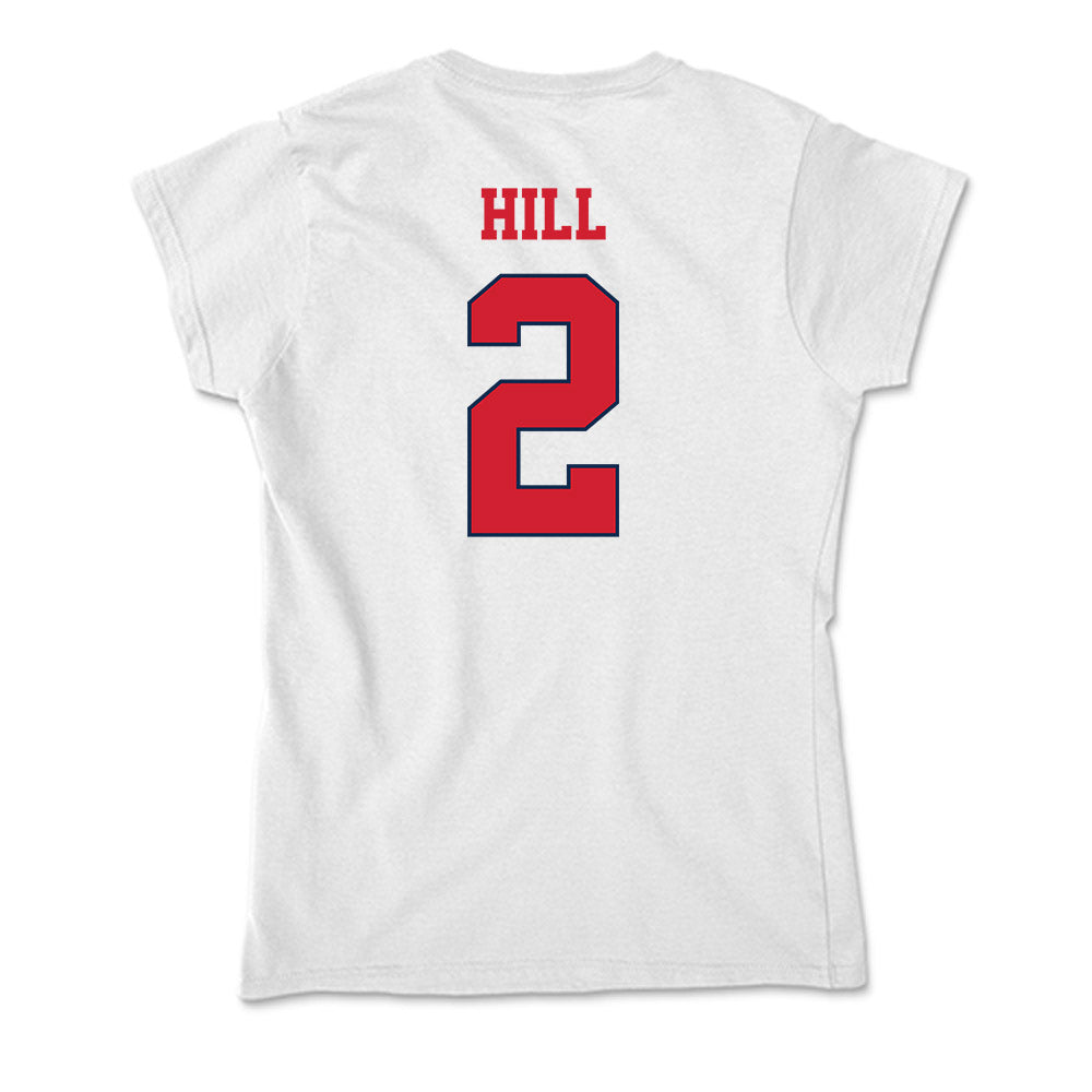 Fresno State - NCAA Softball : Olivia Hill - Soft Style Women’s T-Shirt-1