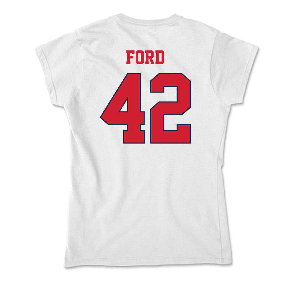 Fresno State - NCAA Football : Brayden Ford - Soft Style Women’s T-Shirt-1