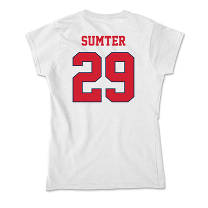 Fresno State - NCAA Football : Malakai Sumter - Soft Style Women’s T-Shirt-1