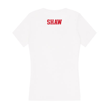 Fresno State - NCAA Cheerleading : Natalie Shaw - Women's V-Neck T-Shirt-1
