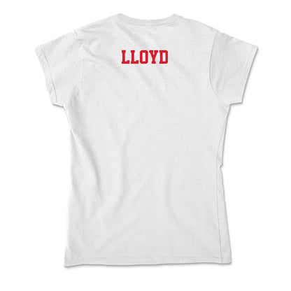 Fresno State - NCAA Men's Golf : Joseph Lloyd - Soft Style Women’s T-Shirt-1