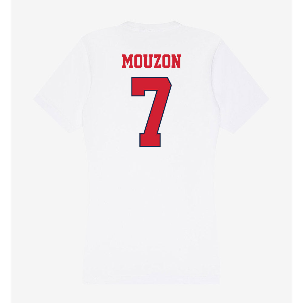 Fresno State - NCAA Football : Loyall Mouzon - Women's V-Neck T-Shirt-1