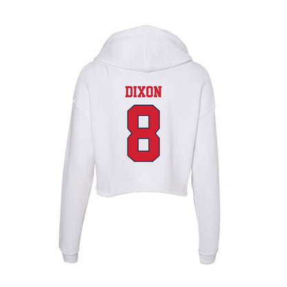 Fresno State - NCAA Softball : Leila Dixon - Women's Crop Fleece Hoodie-1