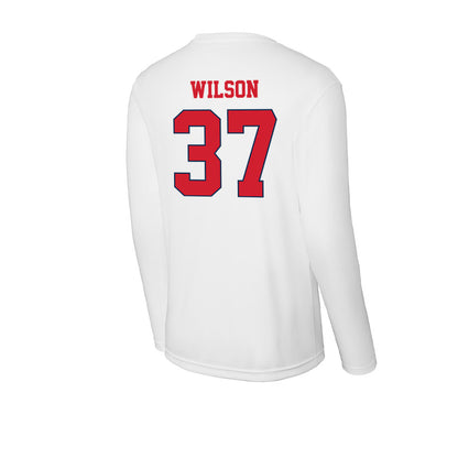Fresno State - NCAA Football : Ryan Wilson - Activewear Long Sleeve T-Shirt-1