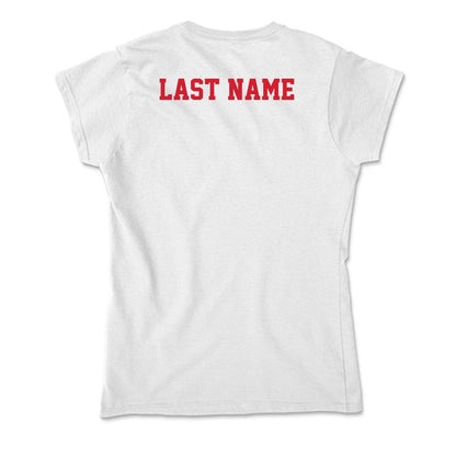 Fresno State - NCAA Men's Track & Field : Jabari King - Soft Style Women’s T-Shirt-1