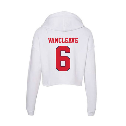 Fresno State - NCAA Softball : Mallory Vancleave - Women's Crop Fleece Hoodie-1