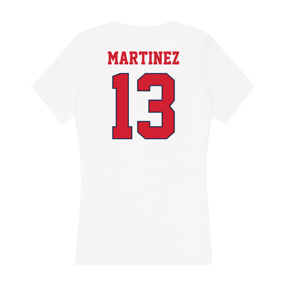 Fresno State - NCAA Women's Water Polo : Susanna Martinez - Women's V-Neck T-Shirt-1