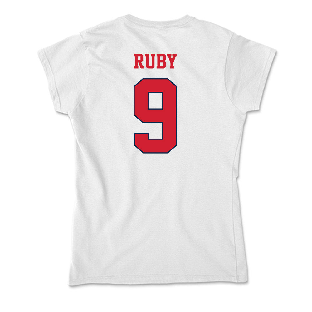 Fresno State - NCAA Baseball : Jett Ruby - Soft Style Women’s T-Shirt-1