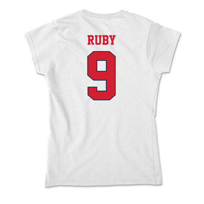 Fresno State - NCAA Baseball : Jett Ruby - Soft Style Women’s T-Shirt-1
