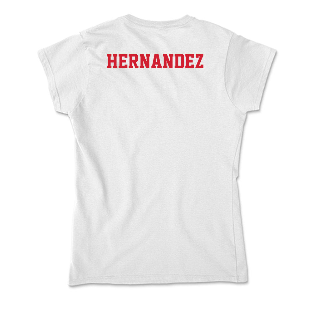 Fresno State - NCAA Women's Cross Country : Zowie Hernandez - Soft Style Women’s T-Shirt-1
