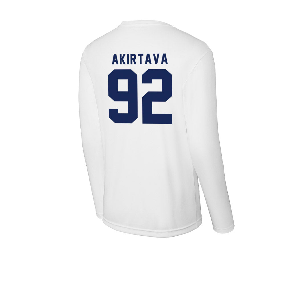 Rice - NCAA Football : Luca Akirtava - Activewear Long Sleeve T-Shirt-1