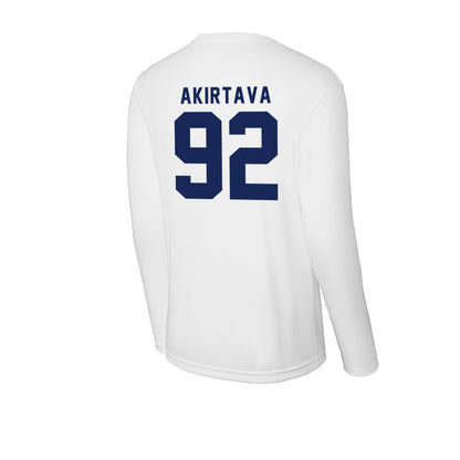 Rice - NCAA Football : Luca Akirtava - Activewear Long Sleeve T-Shirt-1