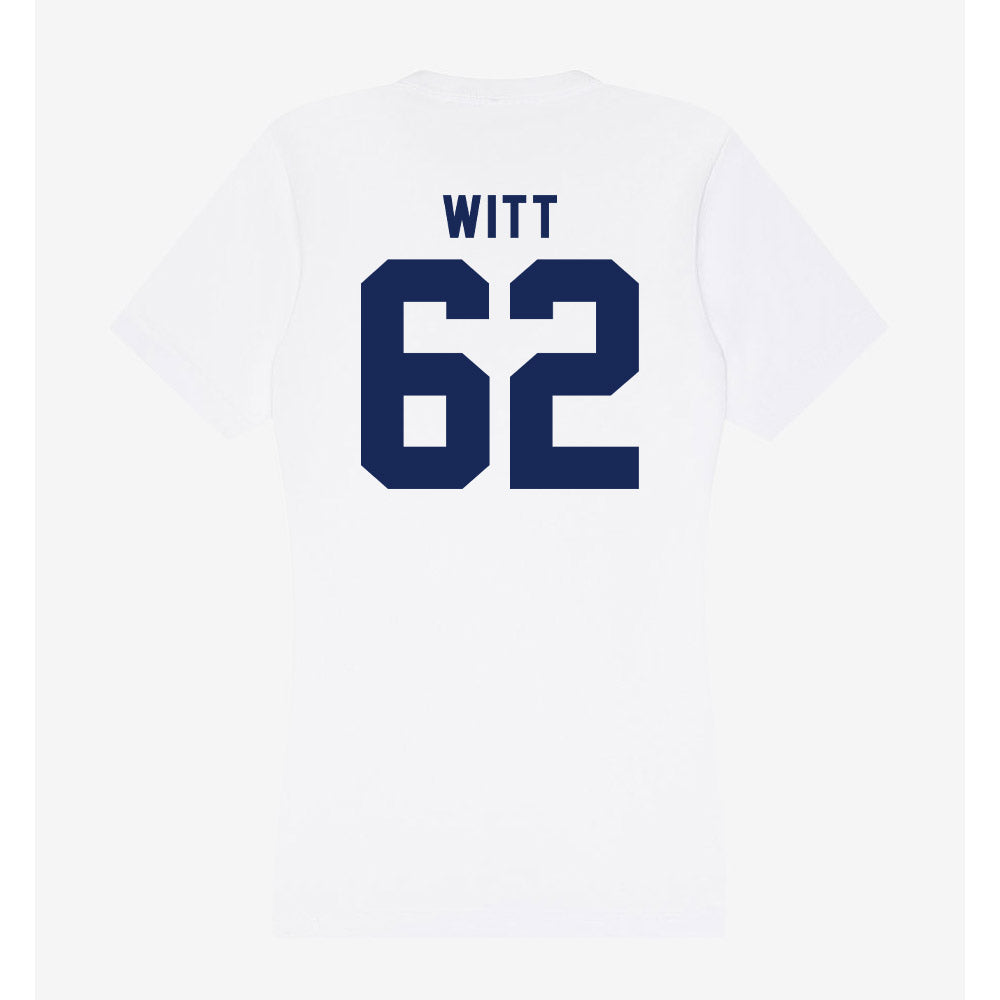 Rice - NCAA Football : Cullen Witt - Women's V-Neck T-Shirt-1