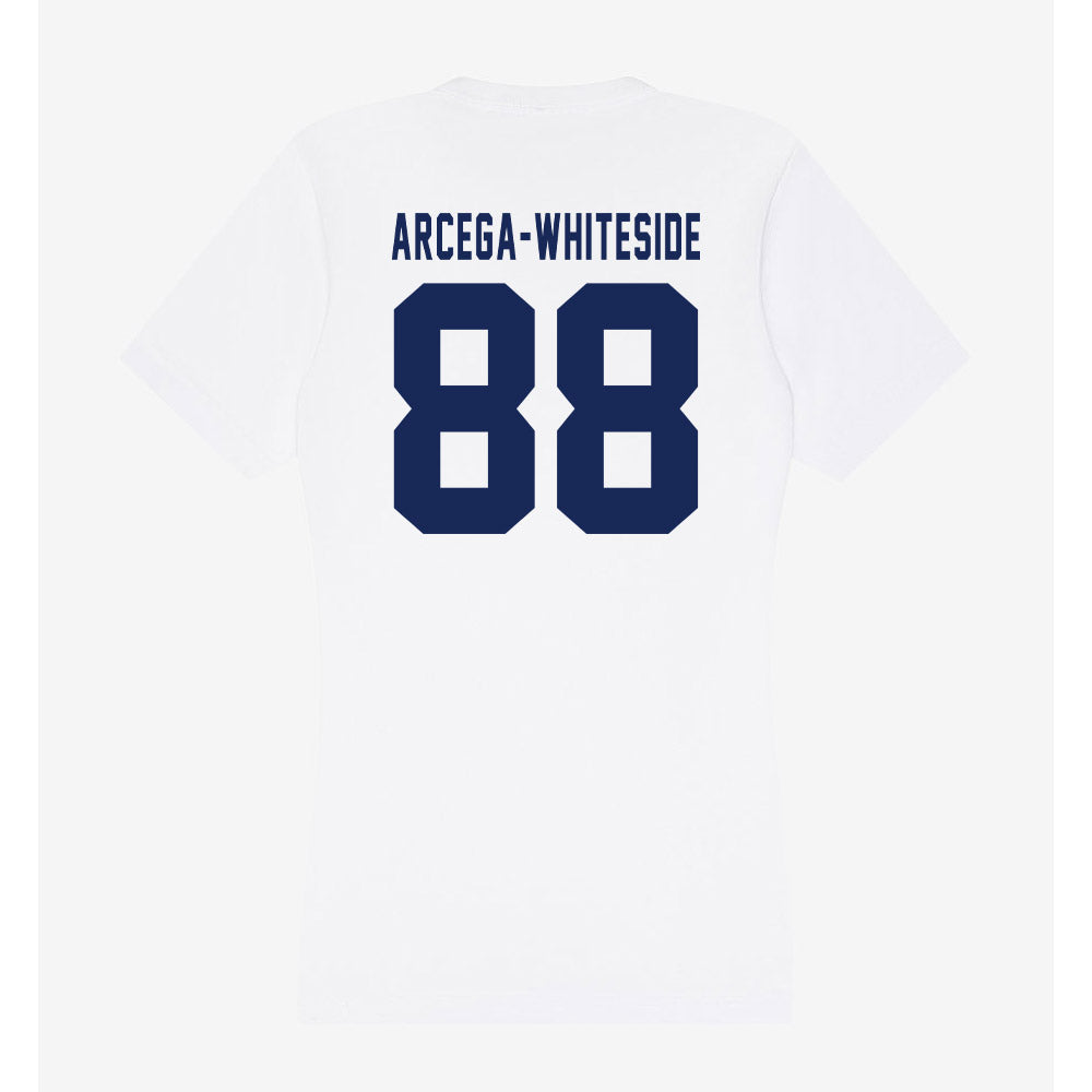 Rice - NCAA Football : Keenan Arcega-Whiteside - Women's V-Neck T-Shirt-1