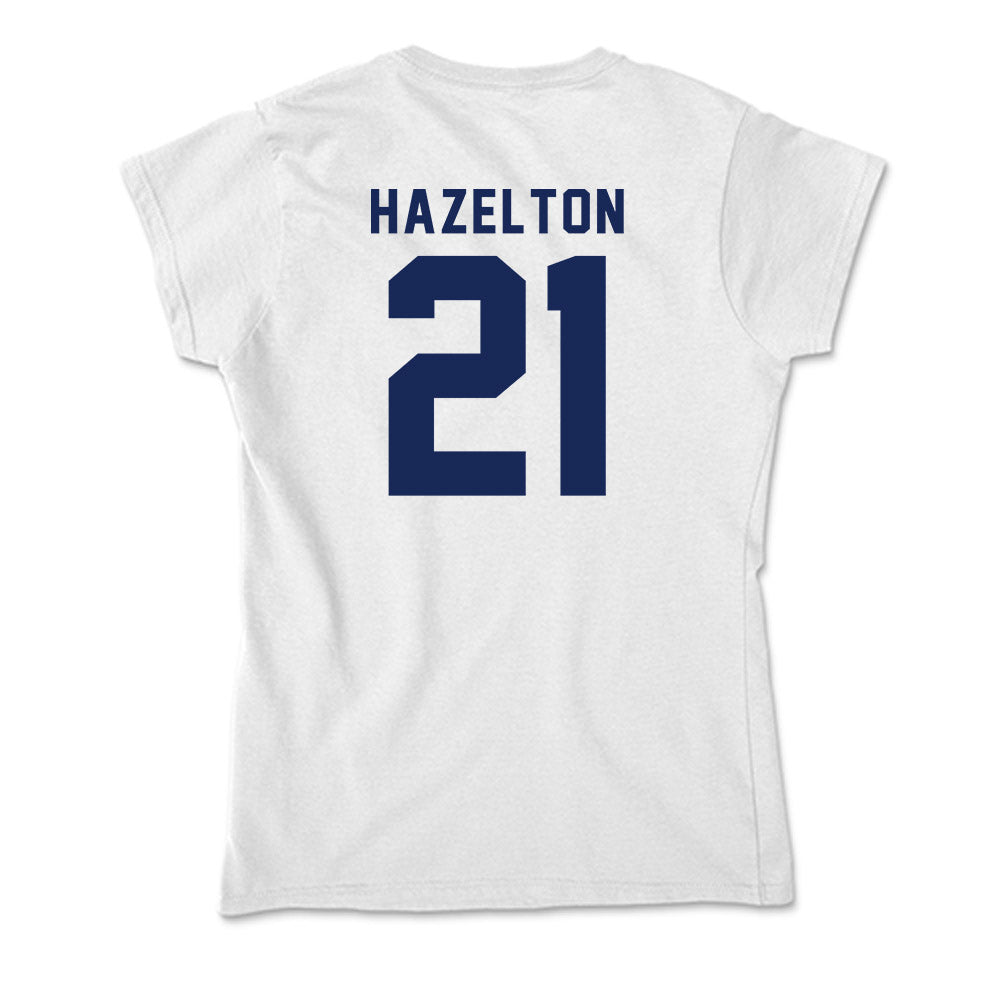 Rice - NCAA Women's Basketball : Myah Hazelton - Soft Style Women’s T-Shirt-1