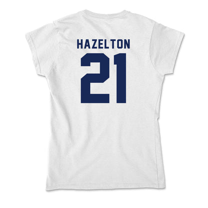Rice - NCAA Women's Basketball : Myah Hazelton - Soft Style Women’s T-Shirt-1