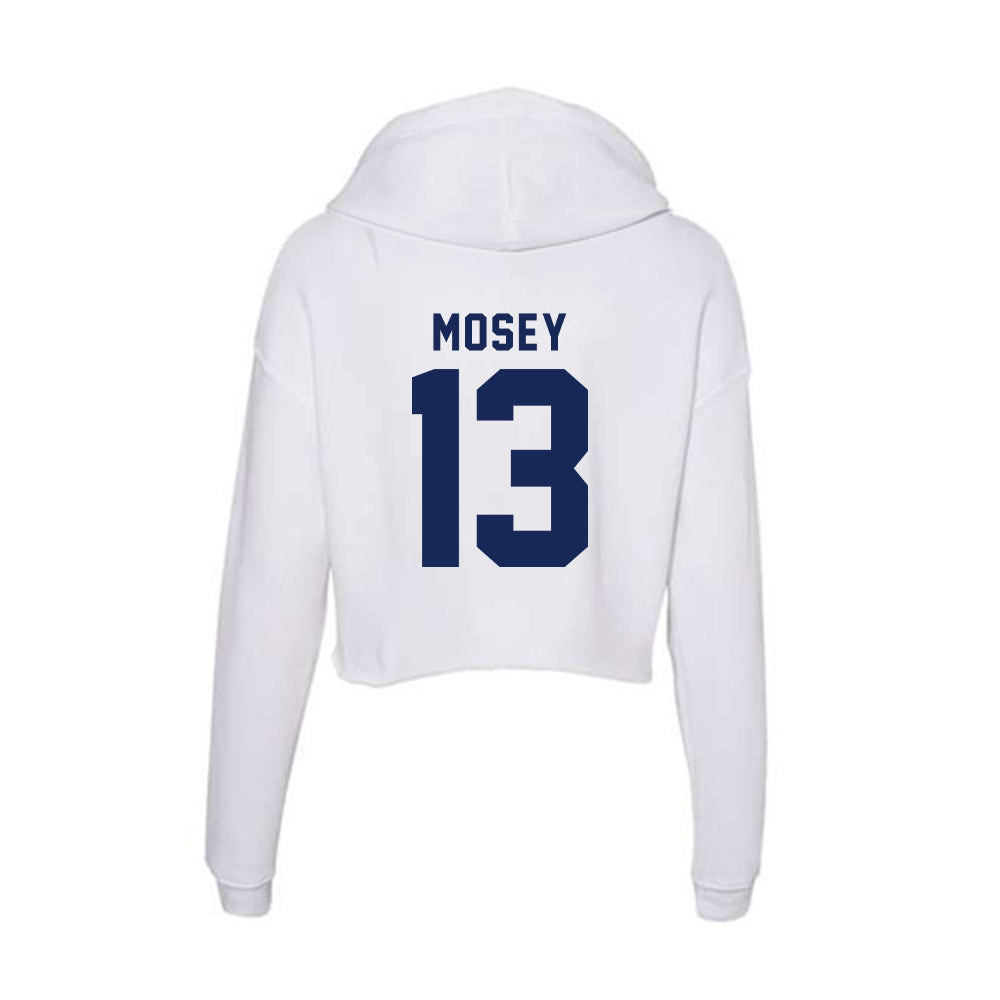 Rice - NCAA Football : Maxwell Mosey - Women's Crop Fleece Hooded Sweatshirt-1