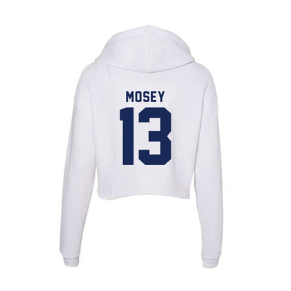 Rice - NCAA Football : Maxwell Mosey - Women's Crop Fleece Hooded Sweatshirt-1