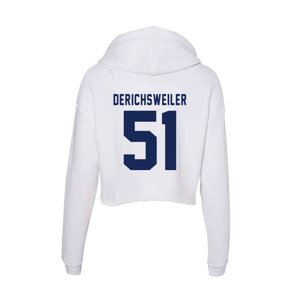 Rice - NCAA Football : Phoenix Derichsweiler - Women's Crop Fleece Hoodie-1
