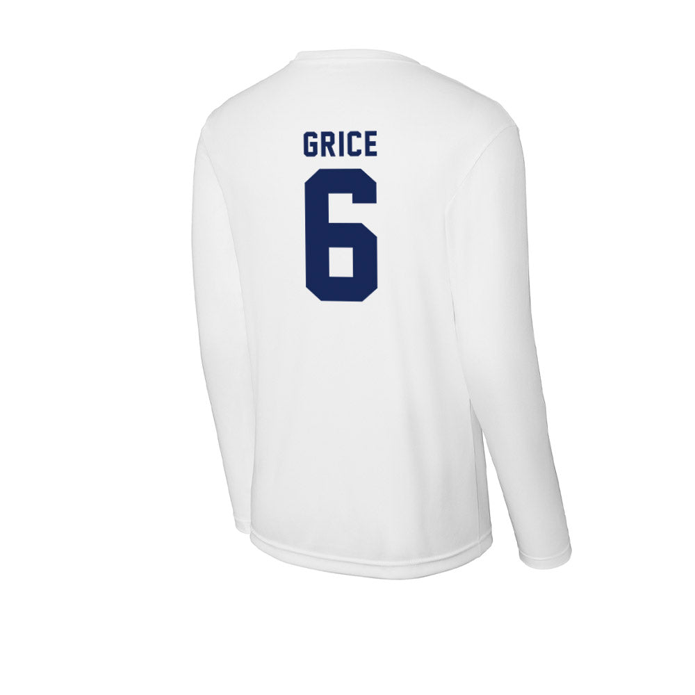 Rice - NCAA Football : Ben Grice - Activewear Long Sleeve T-Shirt-1