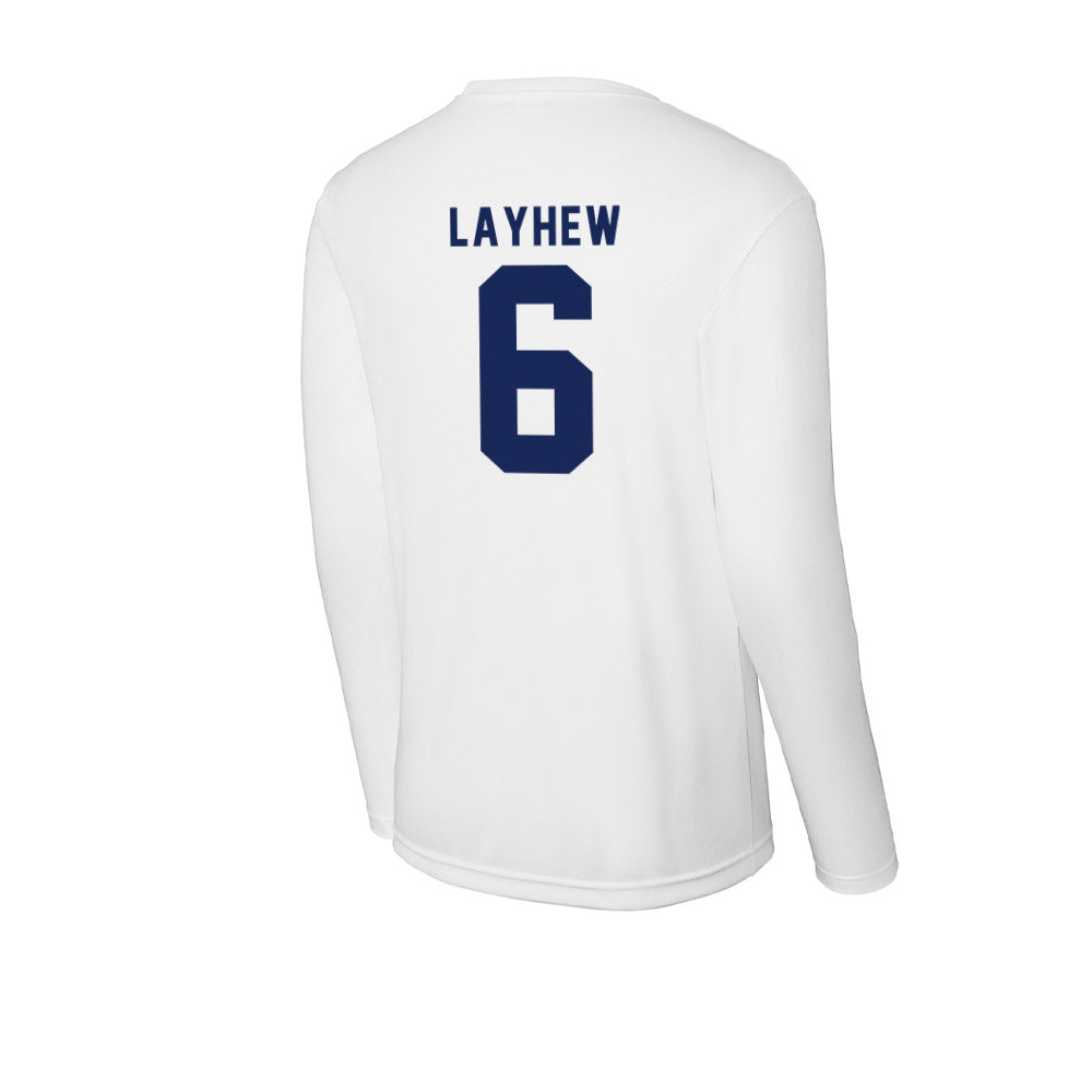 Rice - NCAA Baseball : LJ Layhew - Activewear Long Sleeve T-Shirt-1