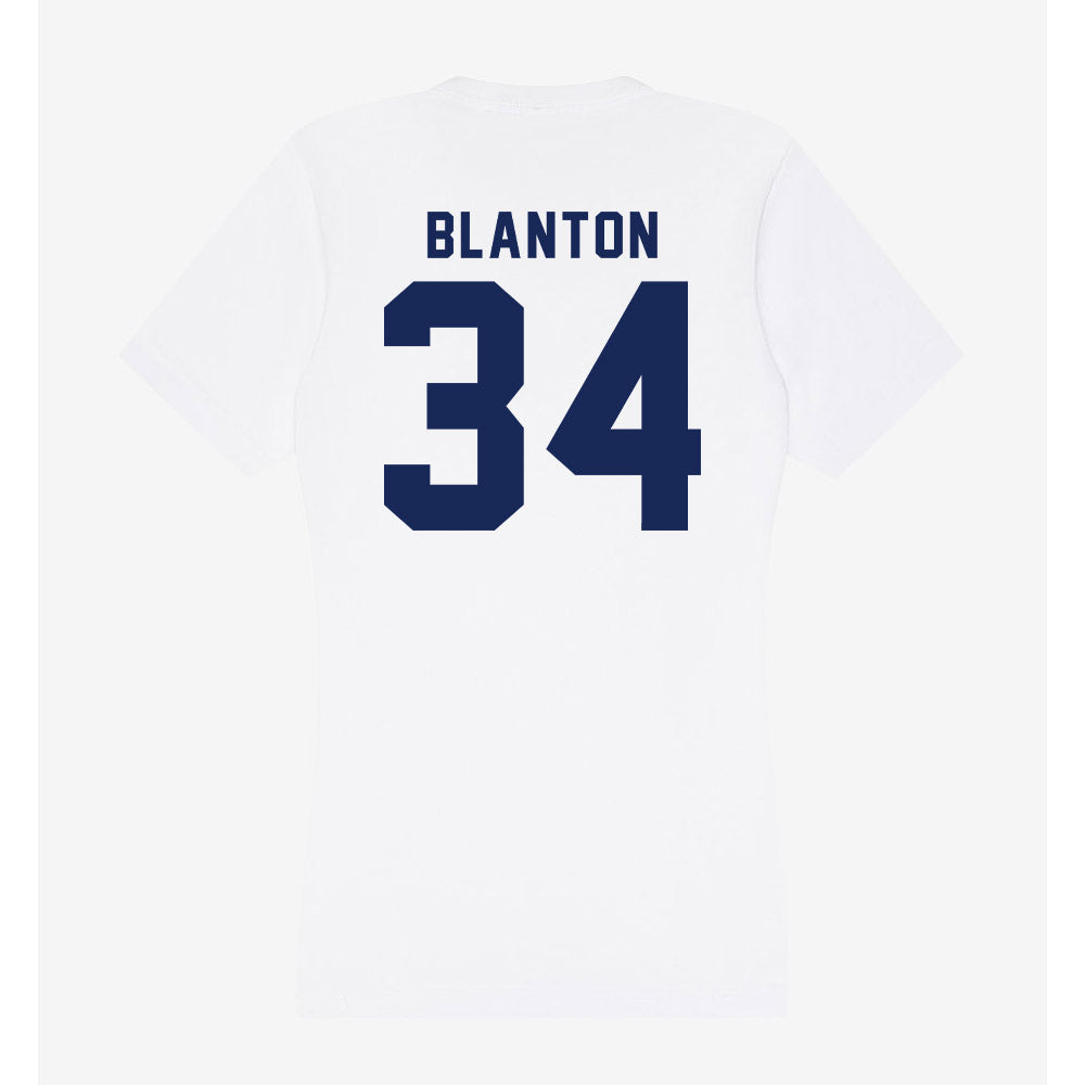 Rice - NCAA Football : Kaleb Blanton - Women's V-Neck T-Shirt-1
