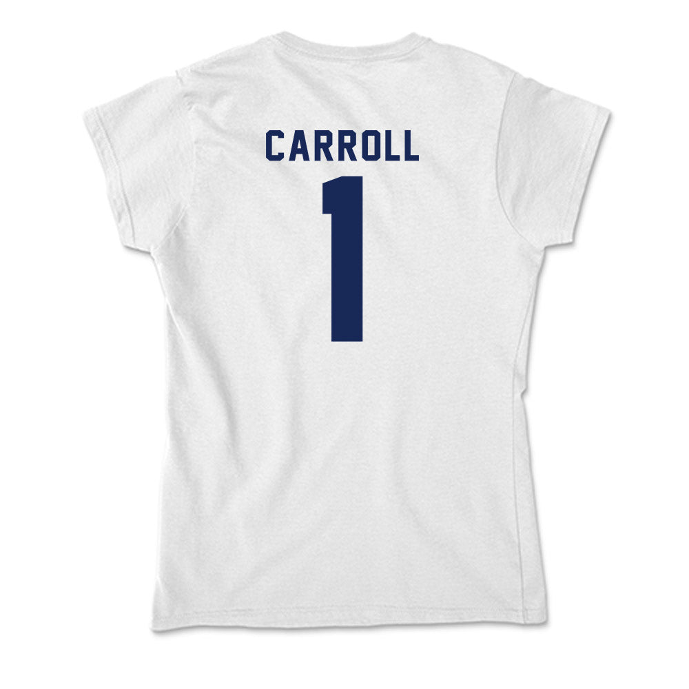 Rice - NCAA Men's Basketball : Cam Carroll - Soft Style Women’s T-Shirt-1