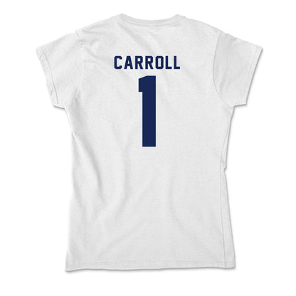 Rice - NCAA Men's Basketball : Cam Carroll - Soft Style Women’s T-Shirt-1