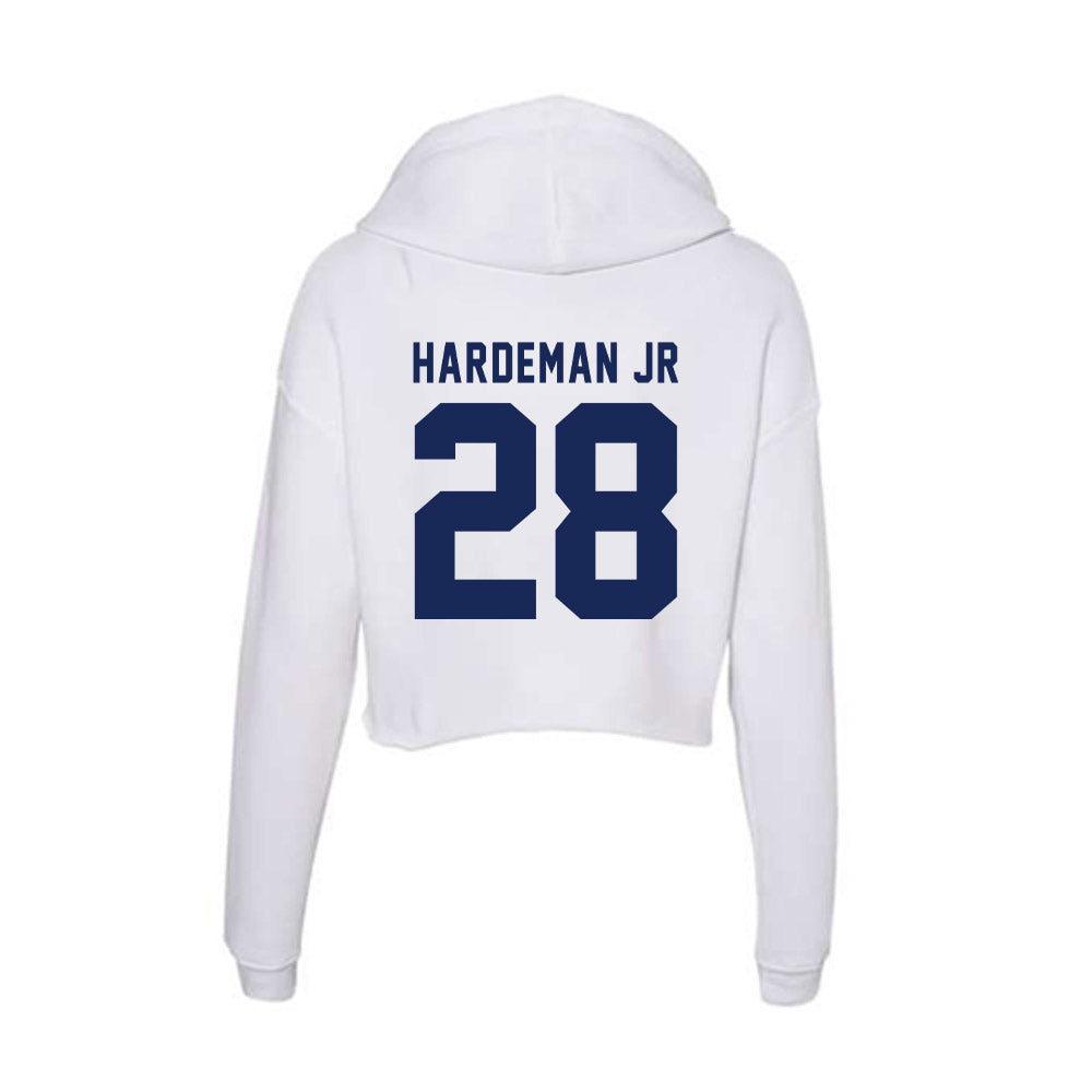 Rice - NCAA Football : D'Andre Hardeman Jr - Women's Crop Fleece Hoodie-1