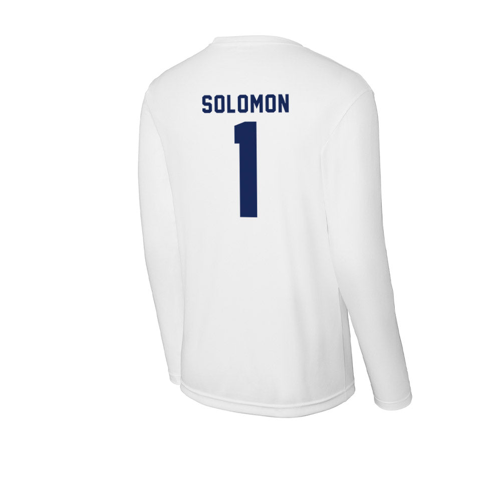 Rice - NCAA Women's Soccer : Kenzie Solomon - Activewear Long Sleeve T-Shirt-1