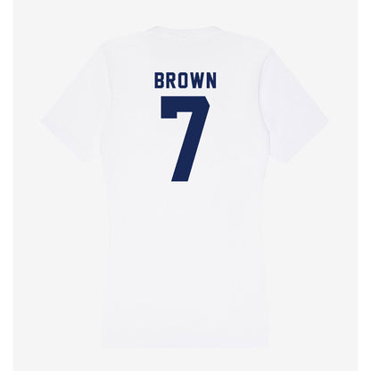 Rice - NCAA Football : Angelo "AJ" Brown - Women's V-Neck T-Shirt-1