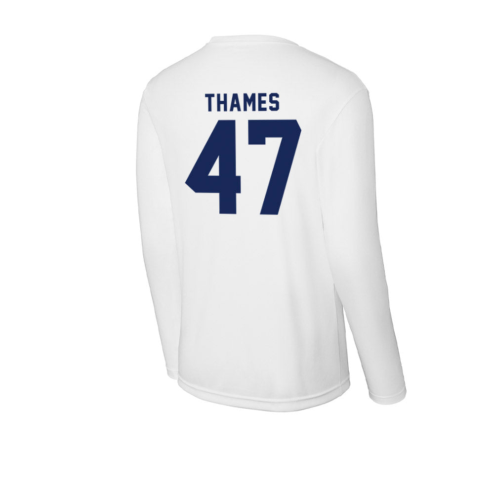 Rice - NCAA Football : Ty Thames - Activewear Long Sleeve T-Shirt-1