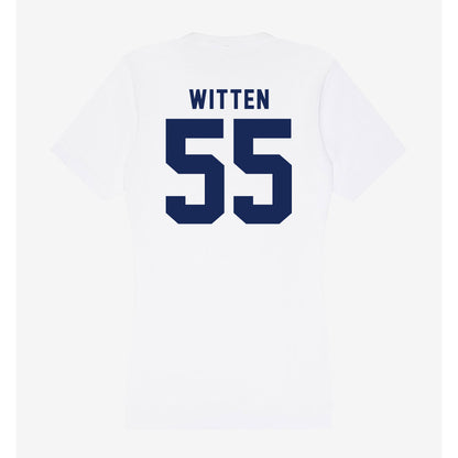 Rice - NCAA Football : CJ Witten - Women's V-Neck T-Shirt-1