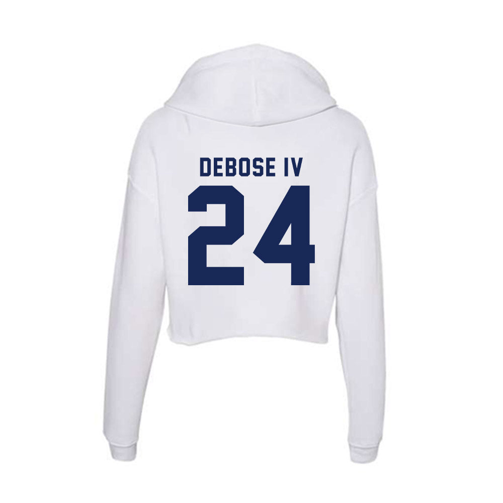 Rice - NCAA Football : Larry DeBose IV - Women's Crop Fleece Hoodie-1
