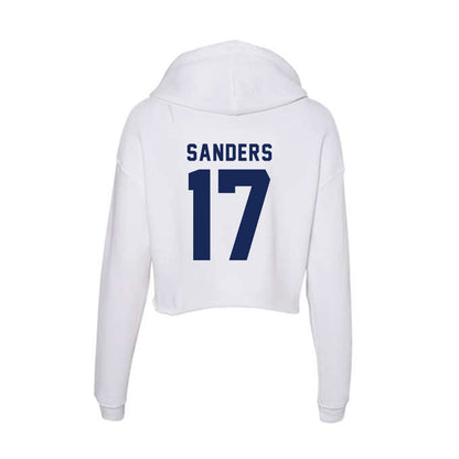 Rice - NCAA Baseball : Ethan Sanders - Women's Crop Fleece Hoodie-1