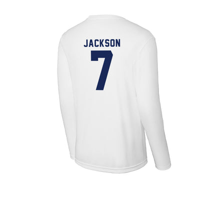 Rice - NCAA Football : Barry Jackson - Activewear Long Sleeve T-Shirt-1