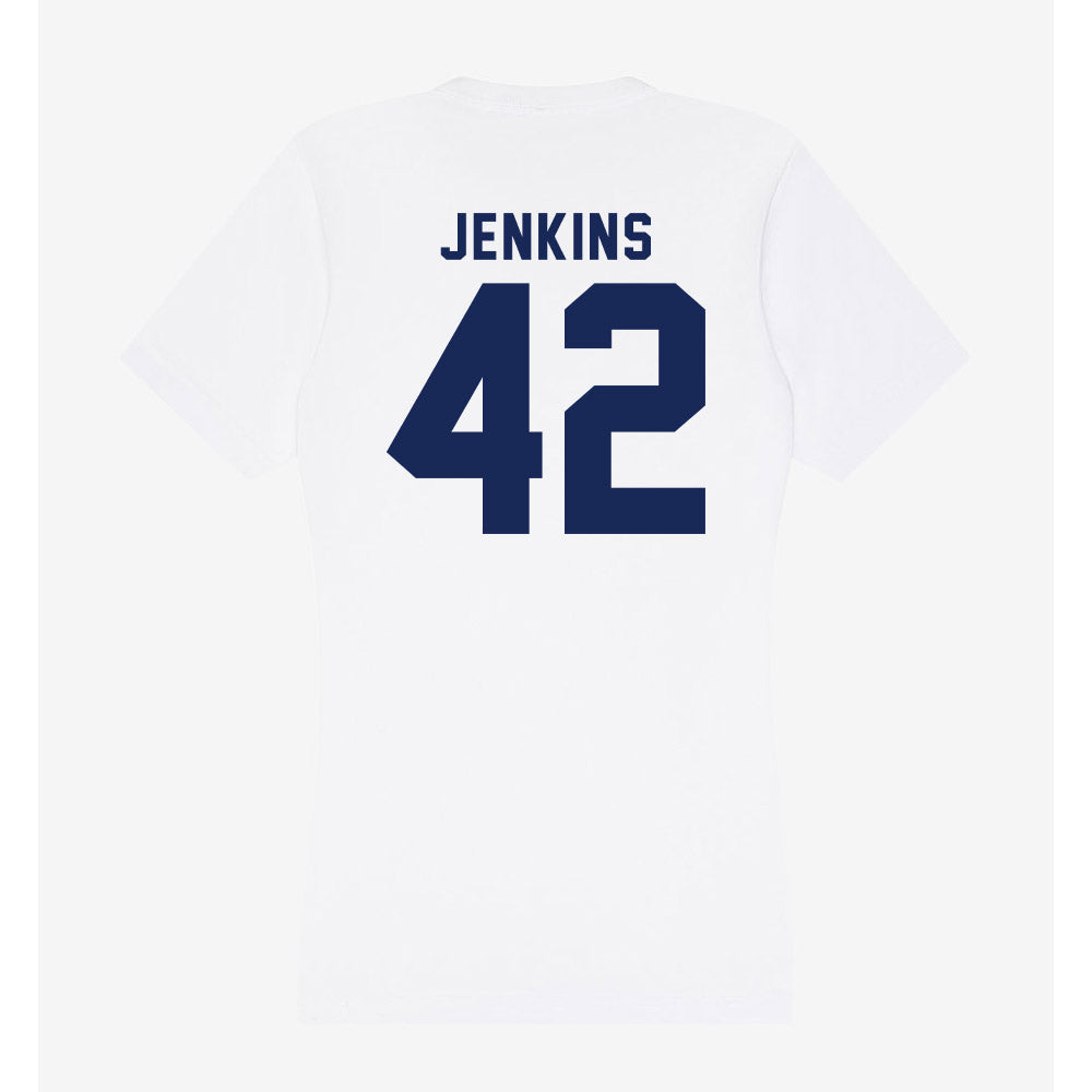 Rice - NCAA Football : DeReyon Jenkins - Women's V-Neck T-Shirt-1