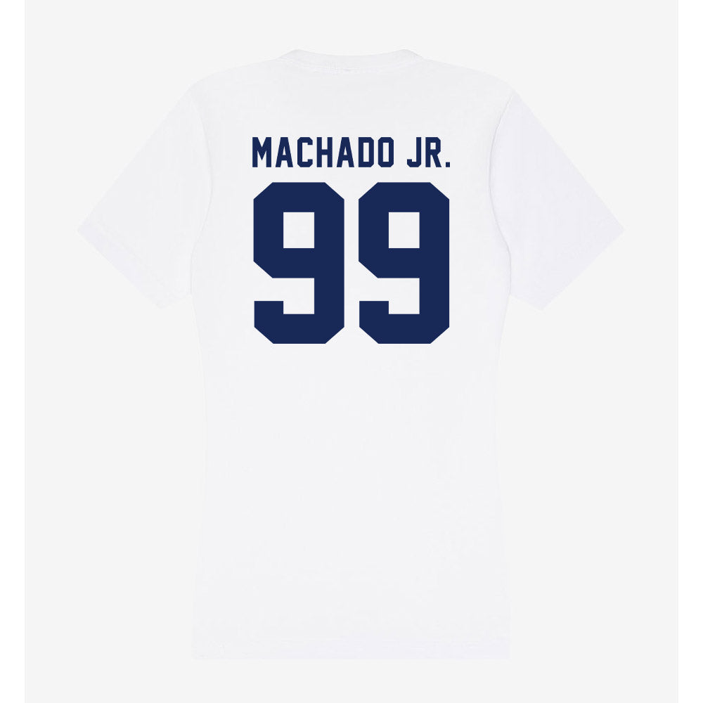 Rice - NCAA Football : Jesus Machado Jr. - Women's V-Neck T-Shirt-1