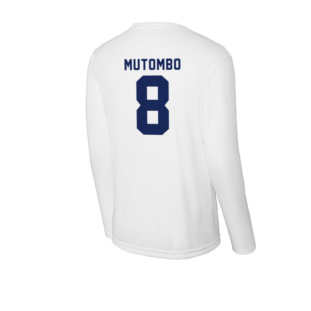 Rice - NCAA Football : Joseph Mutombo - Activewear Long Sleeve T-Shirt-1