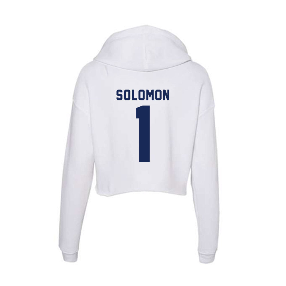 Rice - NCAA Women's Soccer : Kenzie Solomon - Women's Crop Fleece Hoodie-1