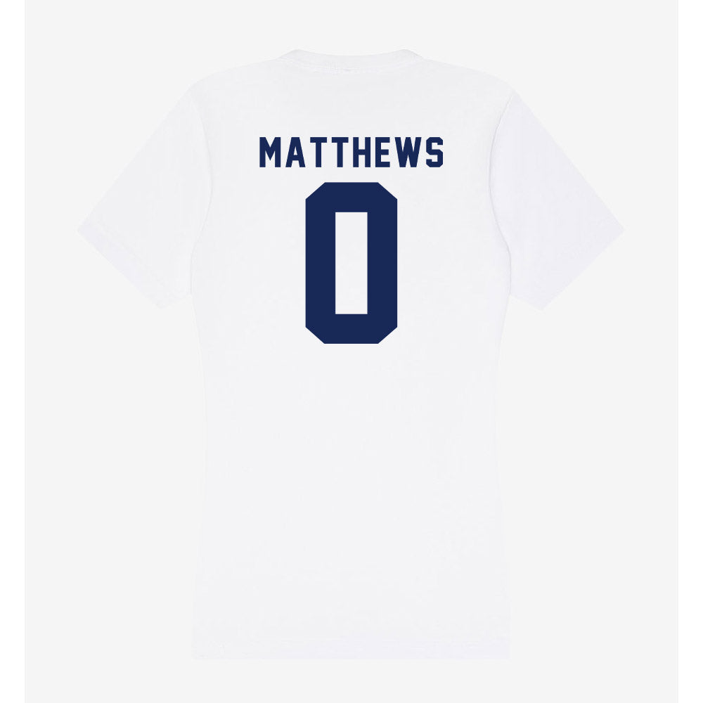 Rice - NCAA Football : Payton Matthews - Women's V-Neck T-Shirt-1
