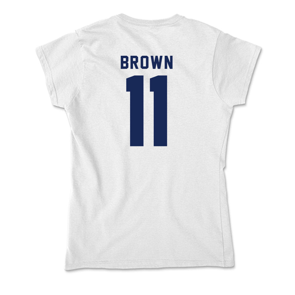 Rice - NCAA Football : Jacurri Brown - Soft Style Women’s T-Shirt-1